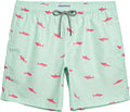 Mens Swim Trunks Quick Dry Swim Shorts with Mesh Lining Funny Swimwear Bathing Suits 7Inch