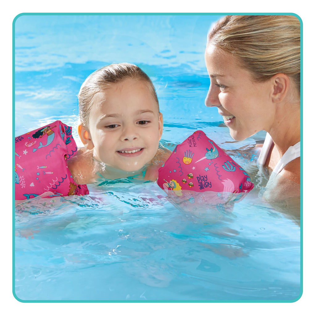 Pink Mermaid Grow-With-Me Swim Trainer, Unisex