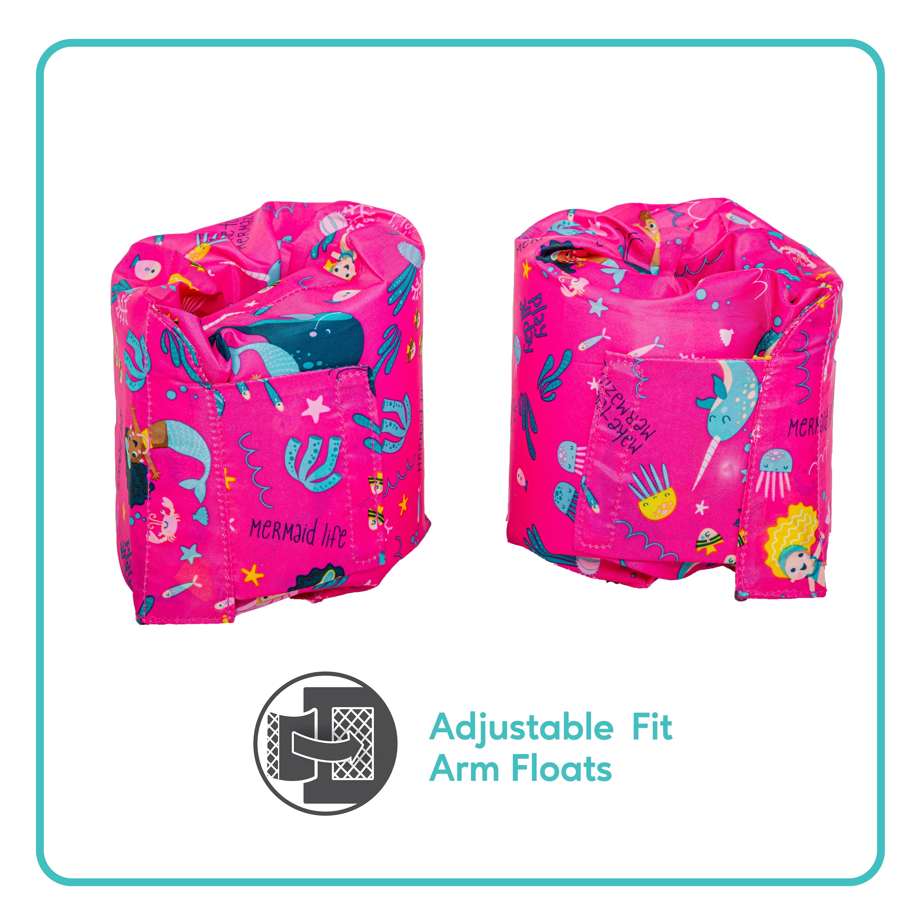 Pink Mermaid Grow-With-Me Swim Trainer, Unisex