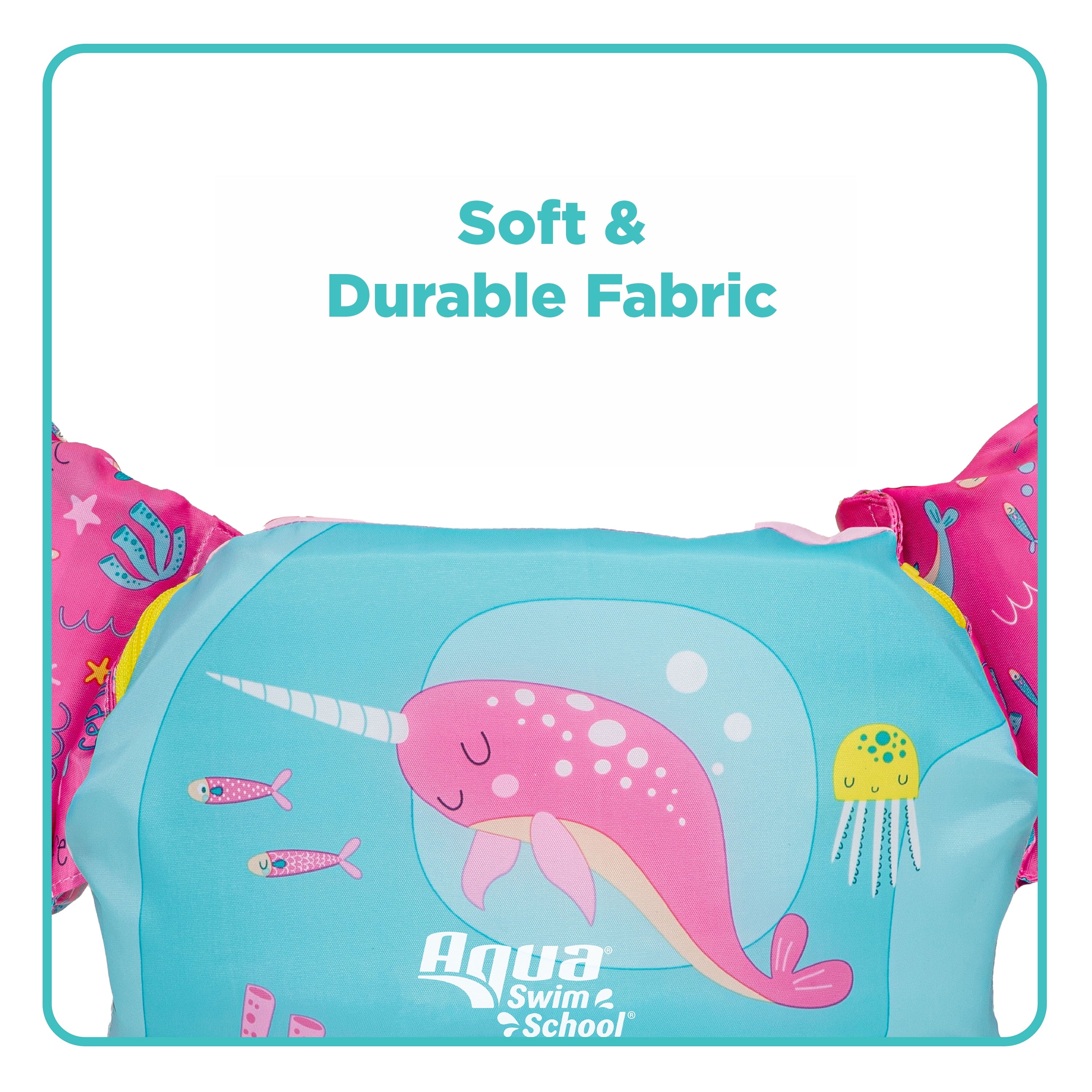 Pink Mermaid Grow-With-Me Swim Trainer, Unisex