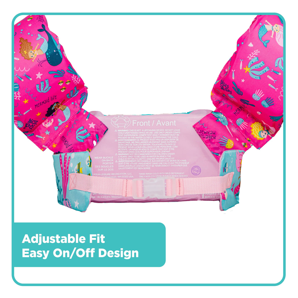 Pink Mermaid Grow-With-Me Swim Trainer, Unisex